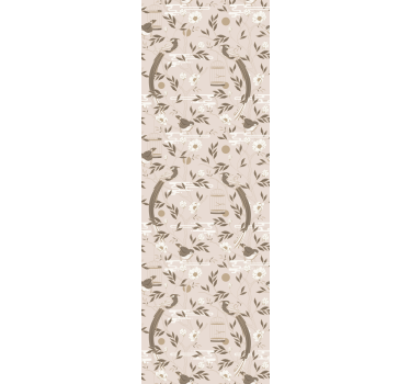 Blind teens eclectic decor old leaves - TenStickers
