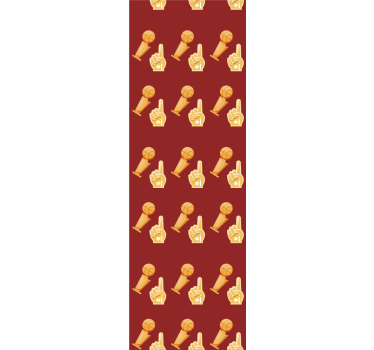 Blind teens basketball game pattern - TenStickers