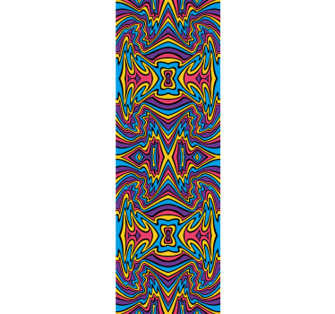 Blind teens vibrant hues and funky patterns - TenStickers