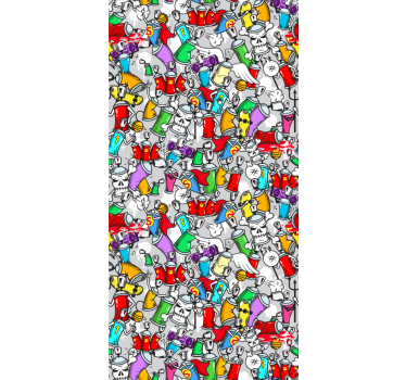 Blind teens vibrant spray paint cans - TenStickers
