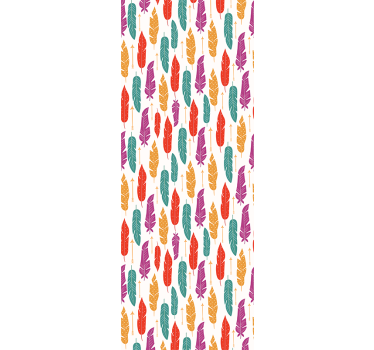 Blind teens ethnic feathers accessories - TenStickers