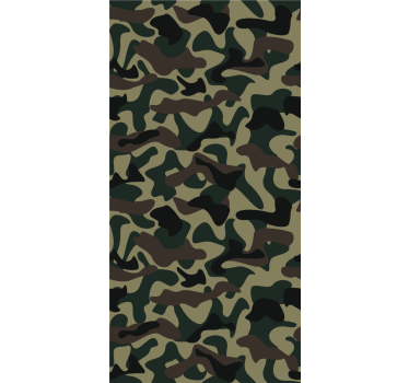 Blind teens military camouflage design - TenStickers