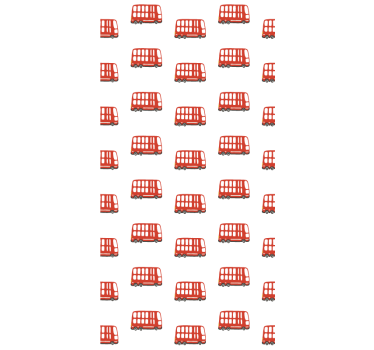Blind teens london bus design - TenStickers