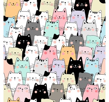 Blind teens felines - TenStickers