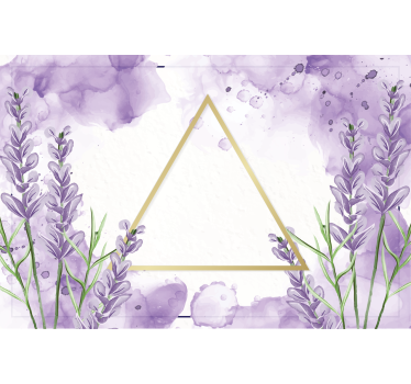 Blind purple digital lavender triangle - TenStickers