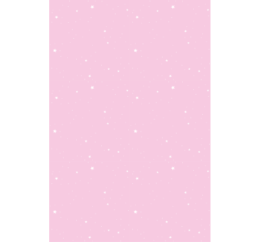 Starry pink pattern teenage blind - TenStickers