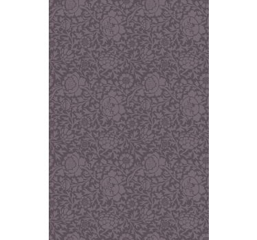Elegant grey pattern floral roller blind - TenStickers