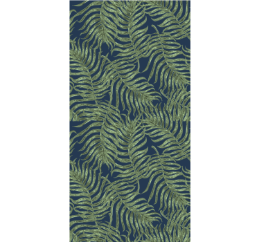 Lush Fern Pattern blind flowers and plants - TenStickers
