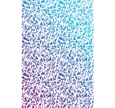 Graffiti color  Teenage blind - TenStickers