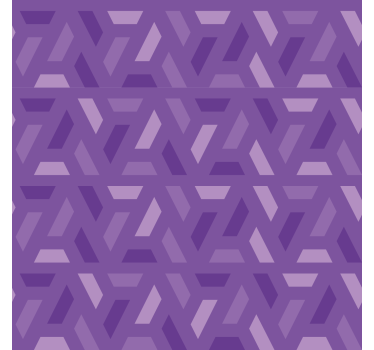 Lilac abstract triangle pattern Living room blind - TenStickers