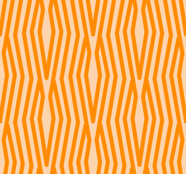 Abstract pattern orange blind teenage blind - TenStickers