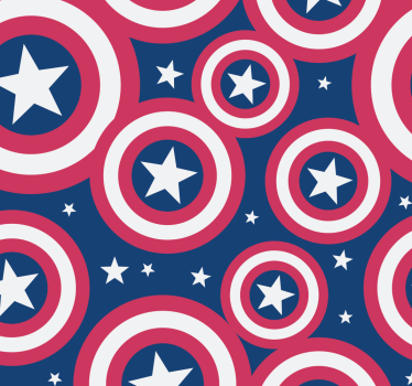 America shield Superhero kids roller blind - TenStickers