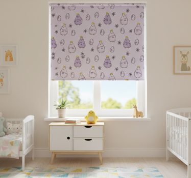 Blind children chick pattern design - TenStickers