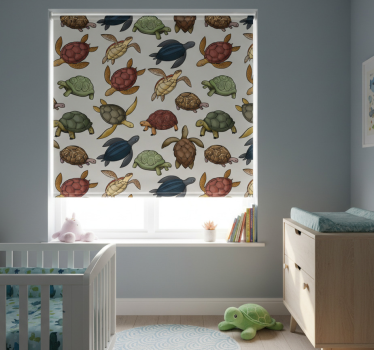 Blind children exploring a variety of turtles - TenStickers