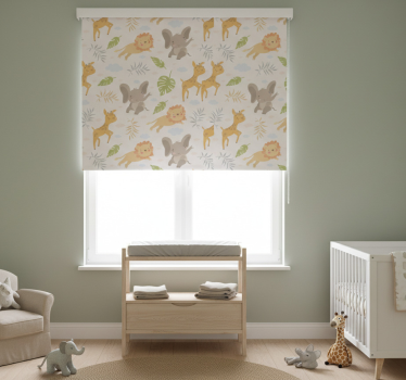 Blind children nordic minimalist safari toys - TenStickers