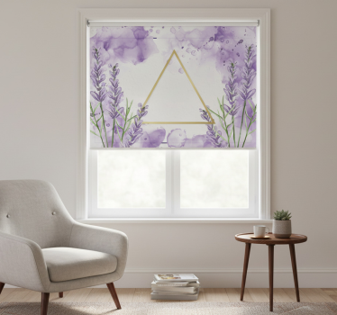 Blind purple digital lavender triangle - TenStickers