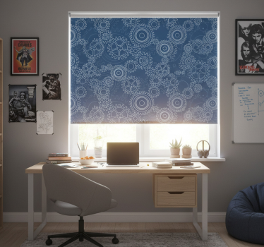 Blind teens 3d mechanical chains pattern - TenStickers