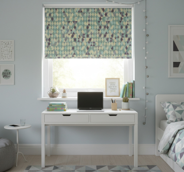 Blind teens ombre geometric shapes - TenStickers