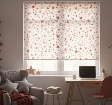 Blind teens red watercolour star - TenStickers