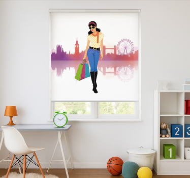 Londoner city girl blind teens - TenStickers