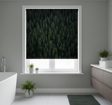 Tree blind with deep woodland texture - TenStickers