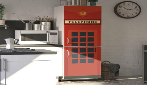 Fridge vinyl wraps