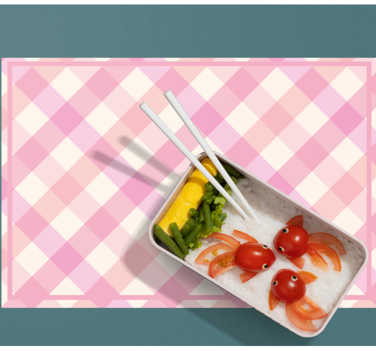 Children placemat adorable meal display - TenStickers