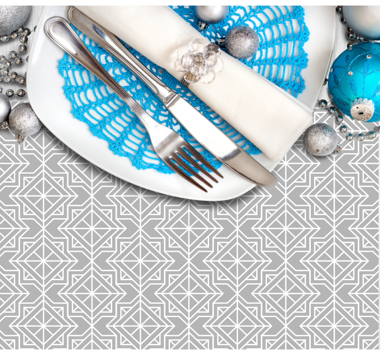 Christmas placemat for an elegant table setting - TenStickers