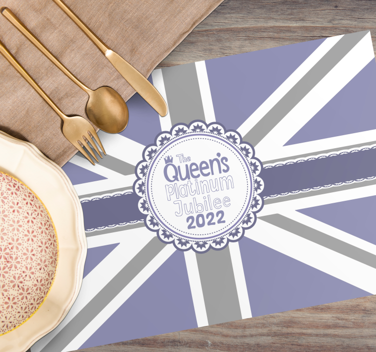 Jubilee Union Jack Placemats - TenStickers