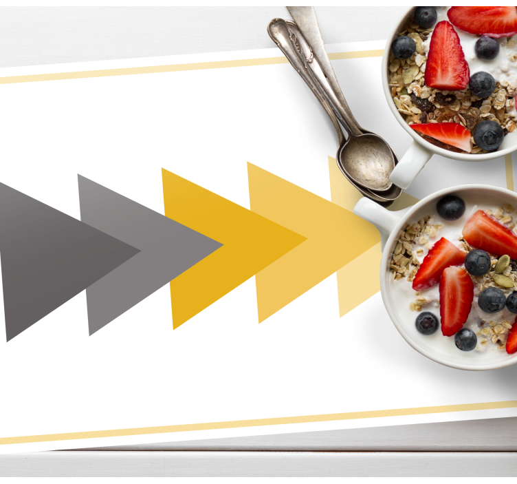 Original placemat arrow pattern design - TenStickers