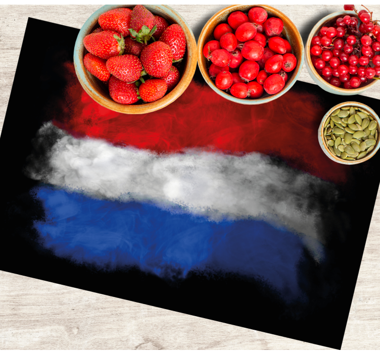 Original placemat netherlands flag design - TenStickers