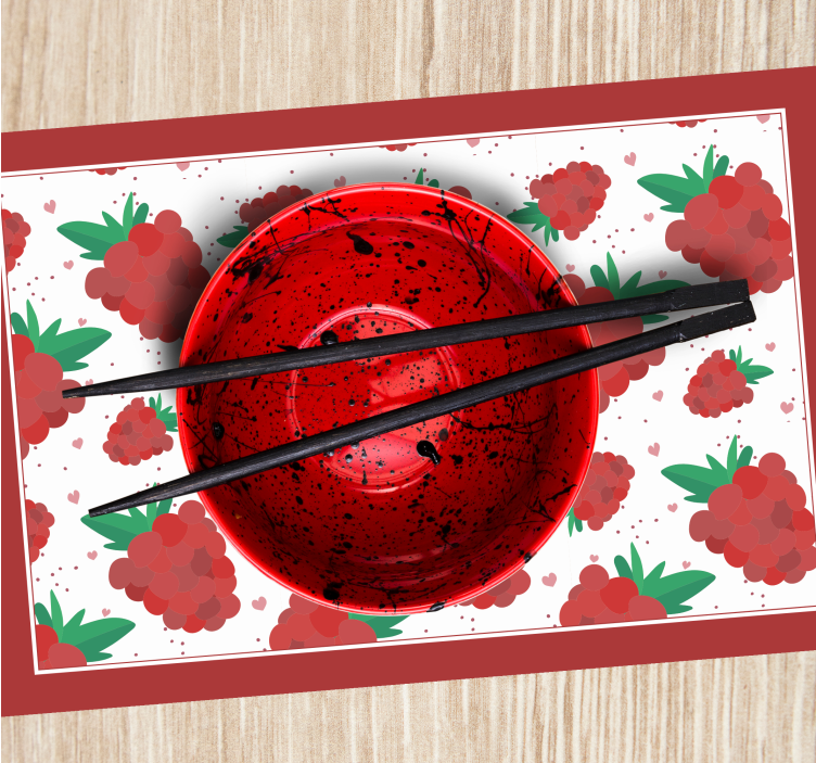 Original placemat with chic bowl set - TenStickers