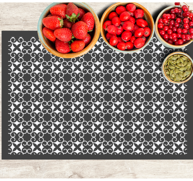 Placemat elegant patterned mat - TenStickers