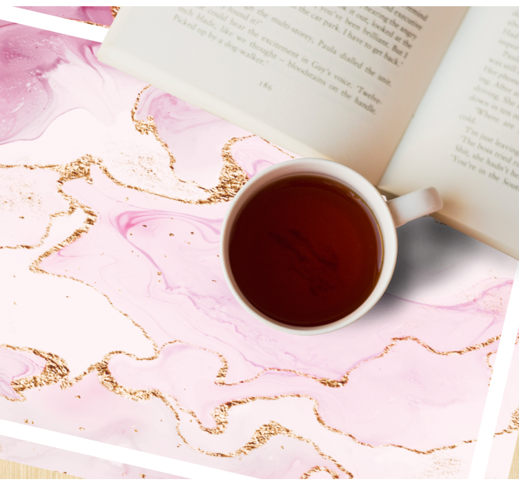 Placemat with elegant marble design - TenStickers