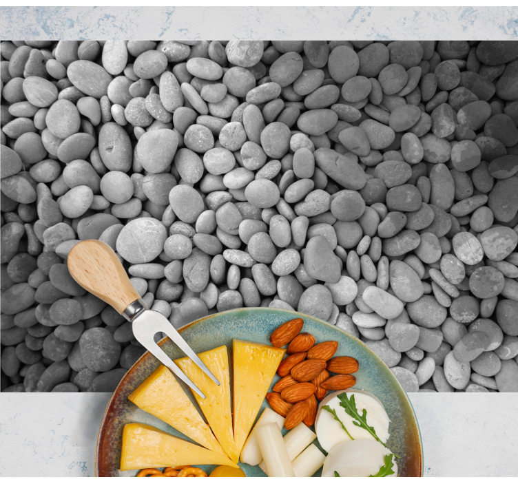 Placemat with smooth pebble texture - TenStickers