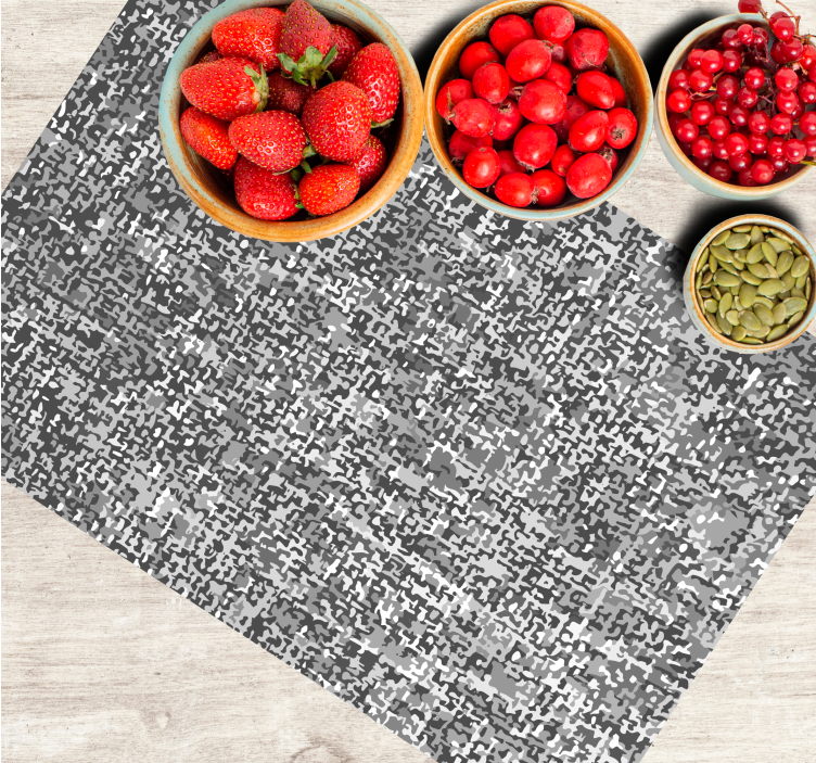 Puzzle piece pattern placemat - TenStickers