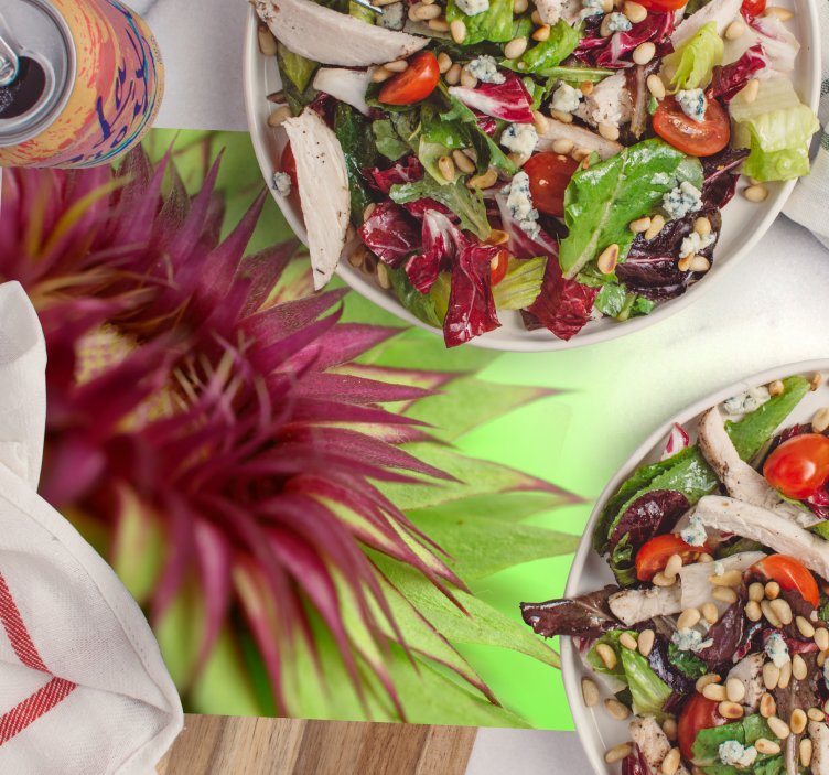 Thistle Plant Flower Placemats - TenStickers