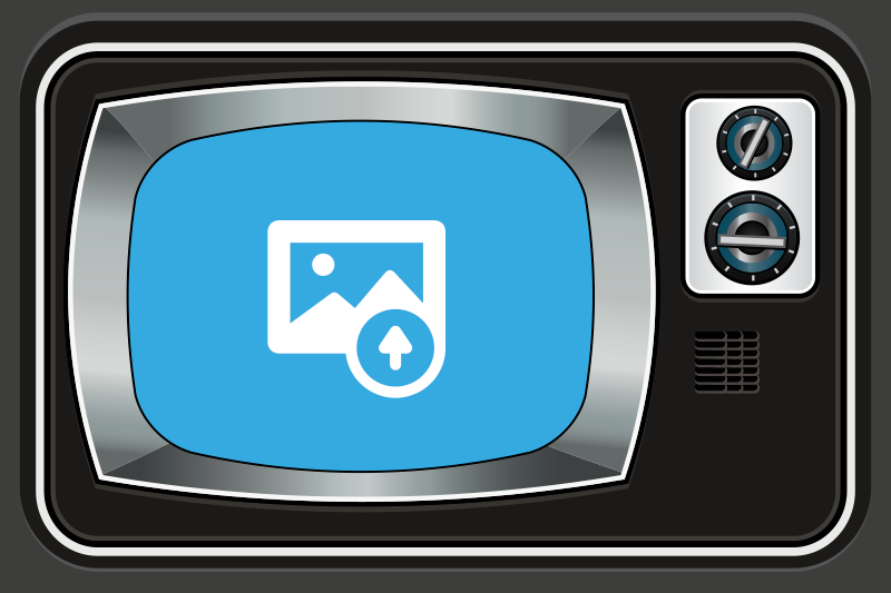 TV customisable photo original placemats - TenStickers