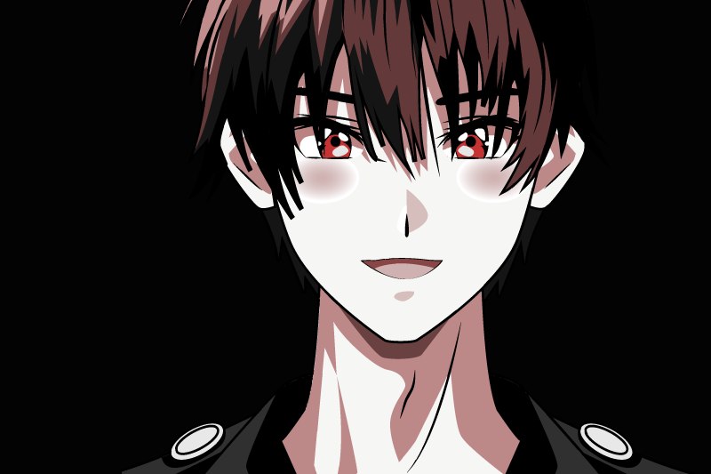 Expressive Character Portrait original placemat - TenStickers