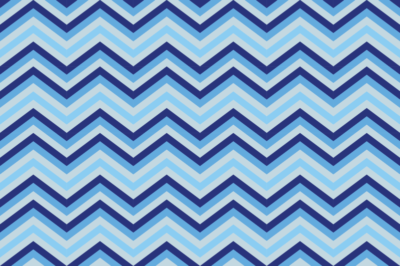 Chevron pattern surface placemat - TenStickers