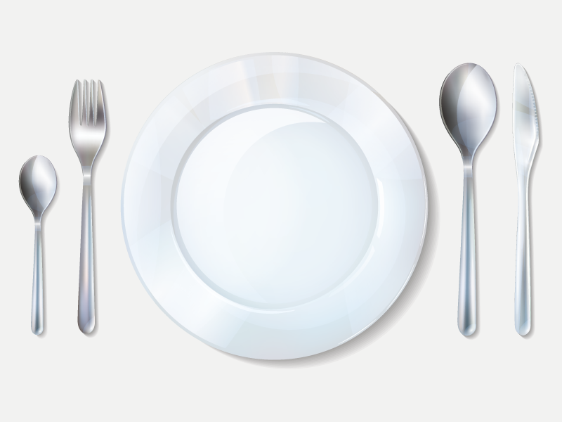 Modern placemat for elegant table setting - TenStickers