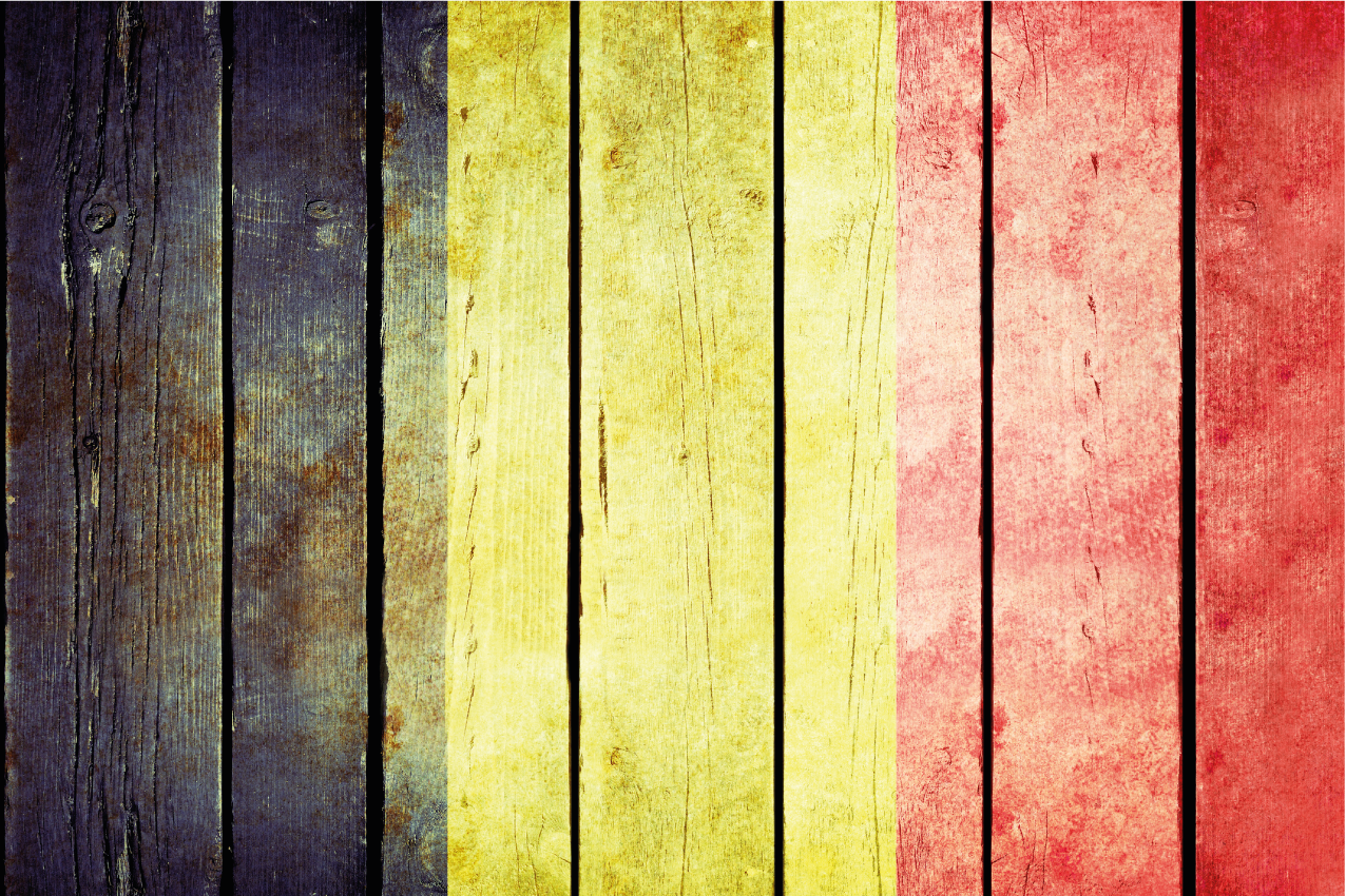 Colorful wooden plank placemat - TenStickers