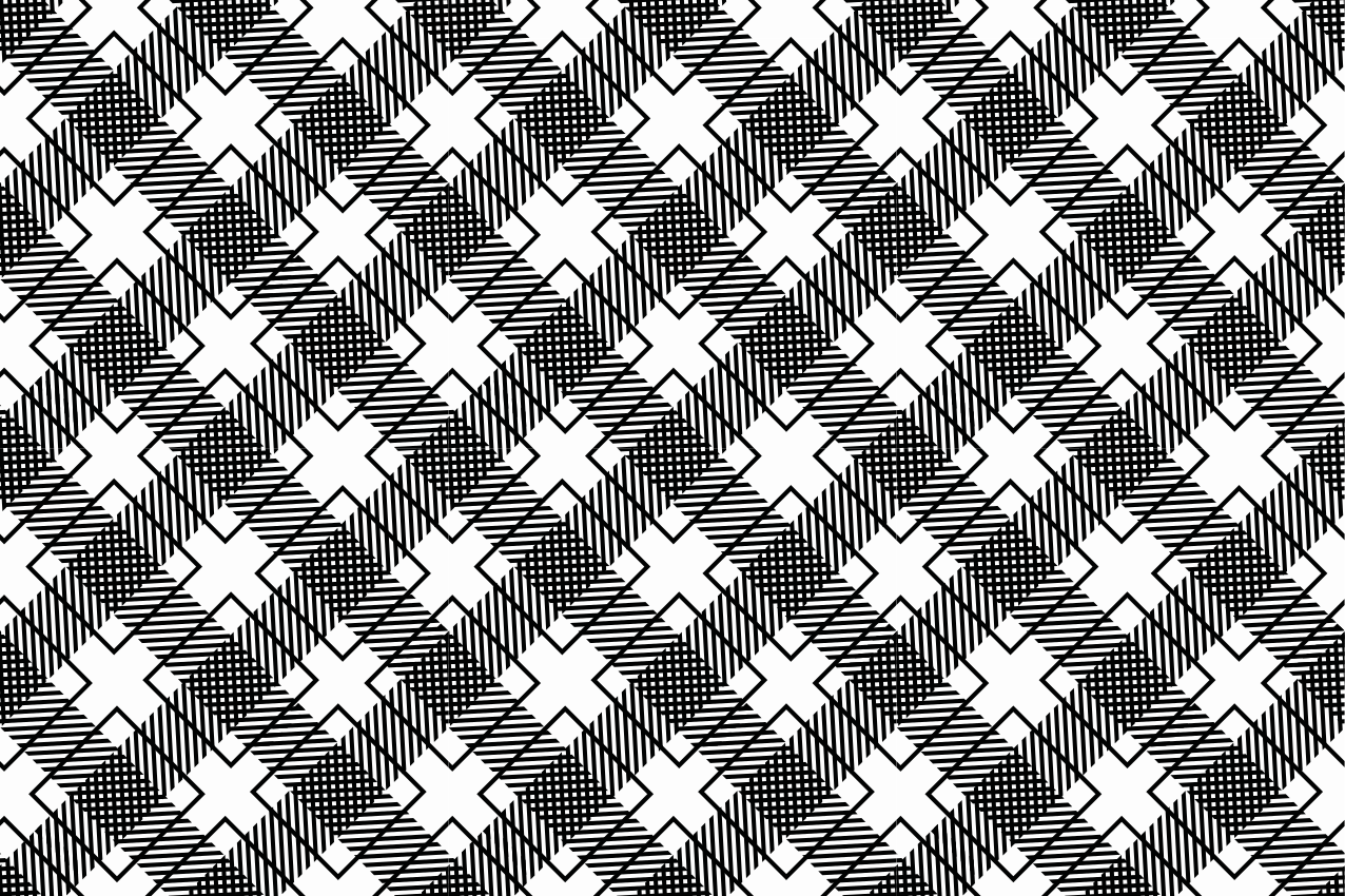 Geometric texture surface placemat - TenStickers