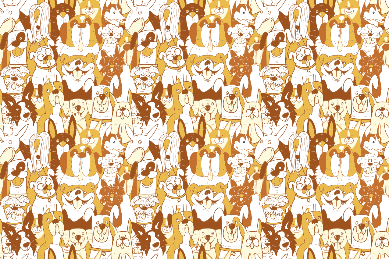 Children placemat with fun animal design - TenStickers