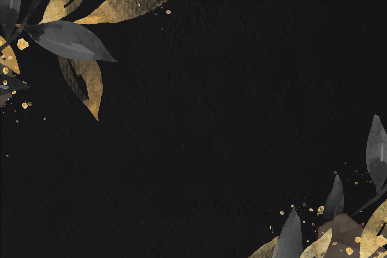 Elegant placemat with sophisticated leaf designs - TenStickers