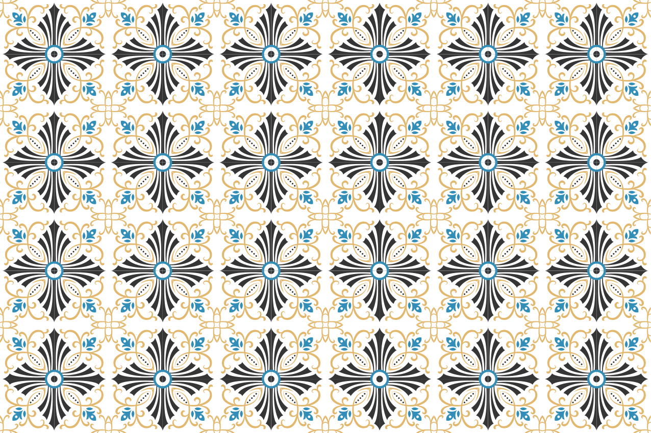 Original placemat vibrant crimson bowl - TenStickers