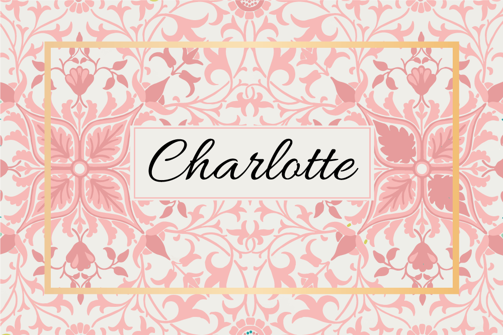 Customisable placemat customized botanical design - TenStickers