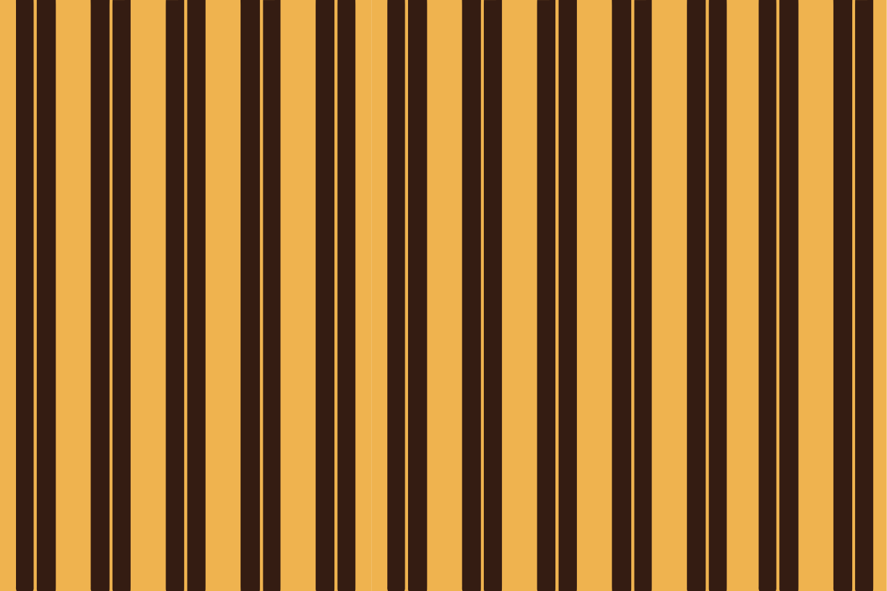 Modern placemat striped table cover - TenStickers