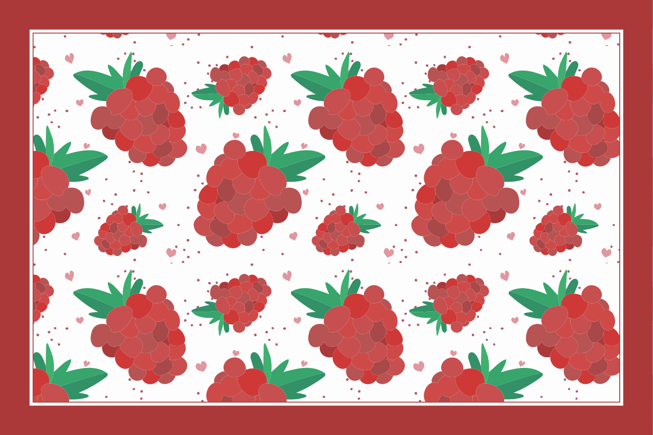 Original placemat with chic bowl set - TenStickers