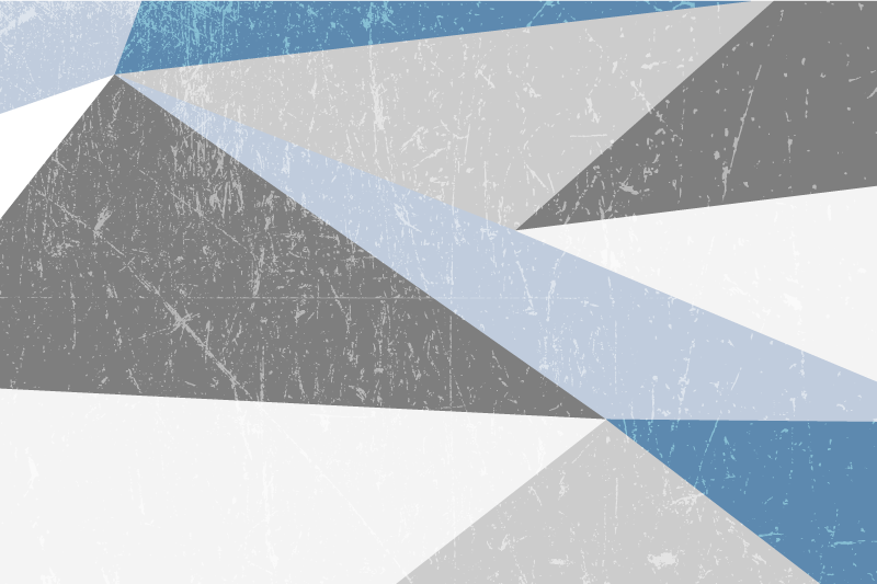 Modern placemat with geometric angled designs - TenStickers